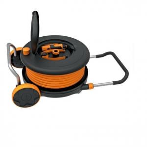 Fiskars kolica s bubnjem i crijevom M, 13 mm (1/2”), dohvat 21,5 m 1023643