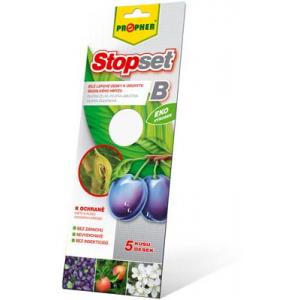 Stopset bijele ljepljive ploče