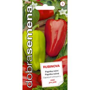 Dobro sjeme Zelena paprika Rubinova polja 0,5g