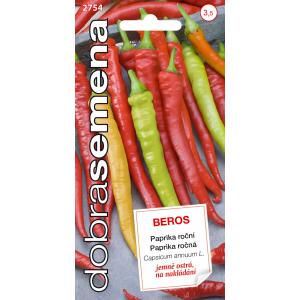 Dobro sjeme Paprika zelena ovnujski rog Beros malo oštar 0,6 g