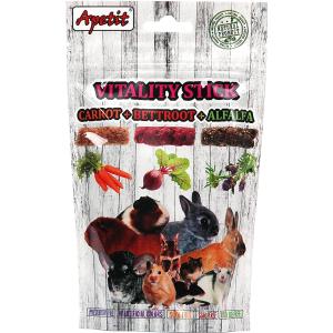 Rodent Appetite Carrot, Beet and Lucfalfa Stick Vitality Stick 120 g