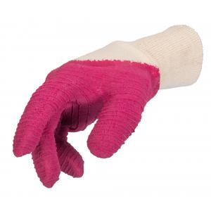 Rose rukavice br. 9 M roze Stocker