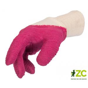 Rose rukavice br. 10 L roze Stocker