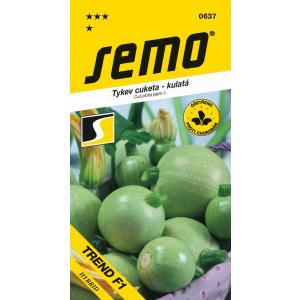 Semo Zucchini trend F1 okrugla krema 1,5g