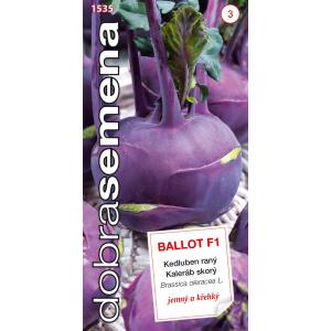 Dobro sjeme Kupus plavi Ballot F1 ranih 40-ih