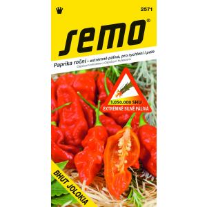 Semo Green ljuta papričica Bhut Jolokia Red 15s 1.050.000 SHU