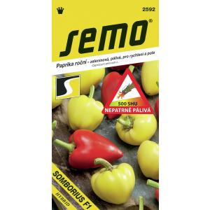 Semo Ljuta zelena paprika F1 Somborius 15s SHU 500