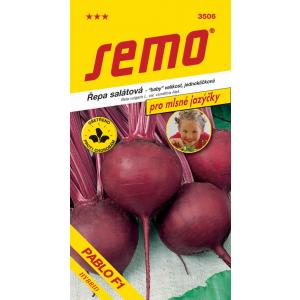 Semo Turnip salata Pablo F1 okrugla jednostruka klica 60-ih