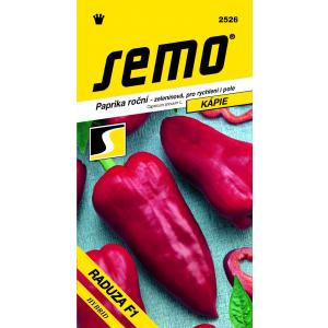 Semo Paprika zelena slatka F1 Raduza F1 brza poljska desna paprika 15s